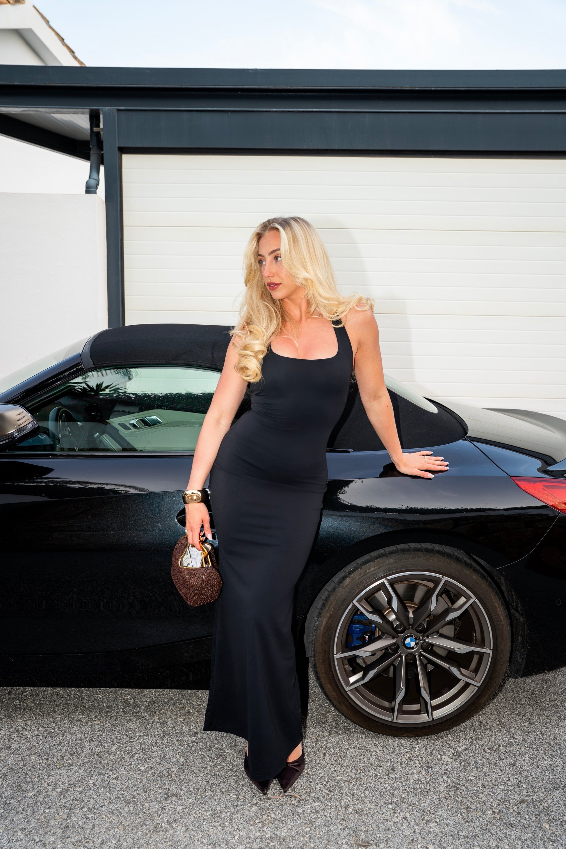HALTERNECK MAXI DRESS