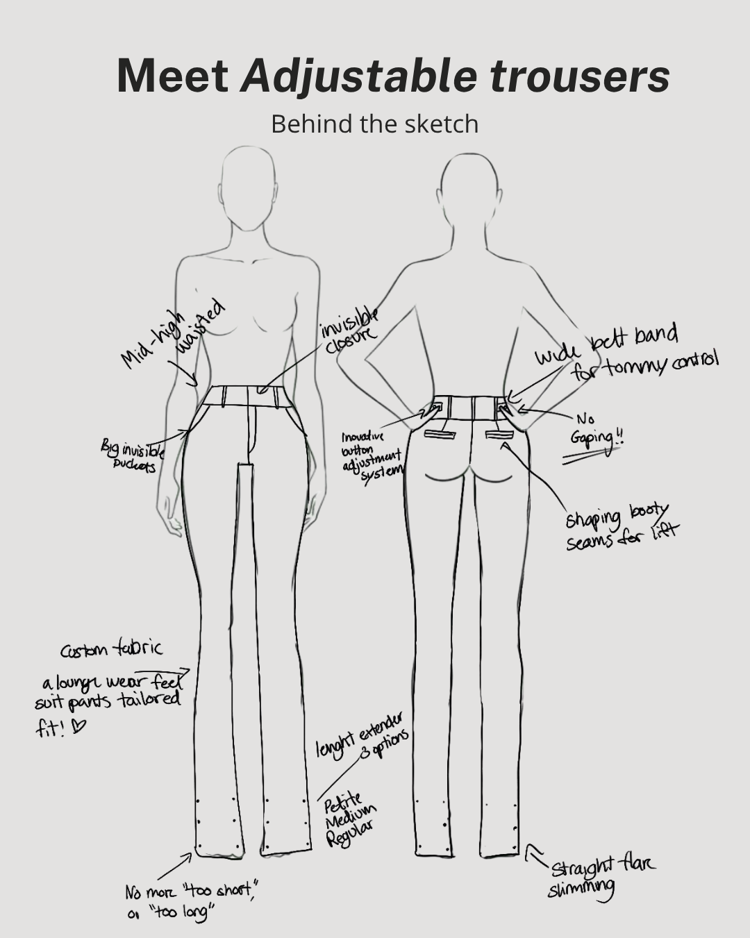 ADJUSTABLE TROUSER
